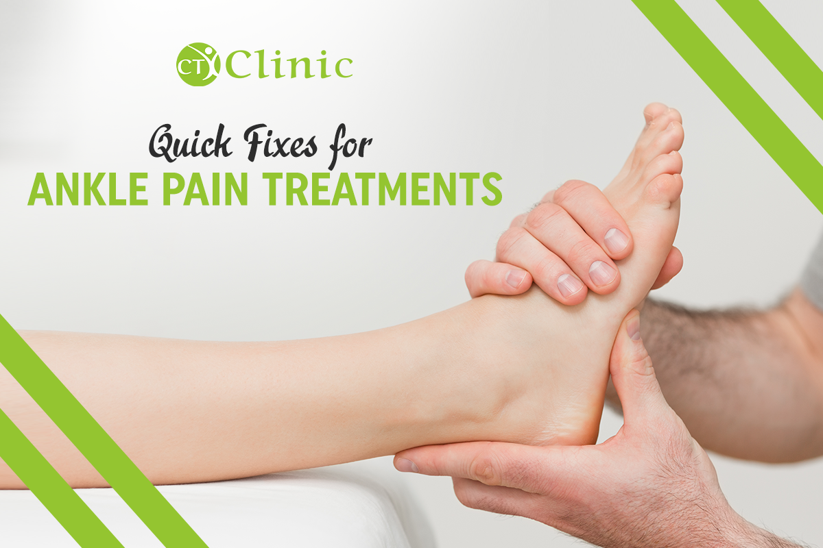 Quick Fixes for Ankle Pain Treatments